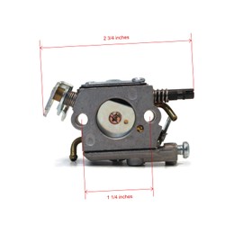 The ROP Shop | Carburetor with Primer Bulb & Gaskets for Husqvarna & Poulan 503283113 Gas Carb