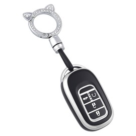 OFF WE GO Key Shell, TPU Car Key Cover, Key Case, Remote Control, Compatible with New Honda Honda N-Box, JF5, JF6, Vezel, VEZEL, RV3, RV4, RV5, RV6, CIVIC, Civic Hatchback, FL1, Step Wagon, etc.