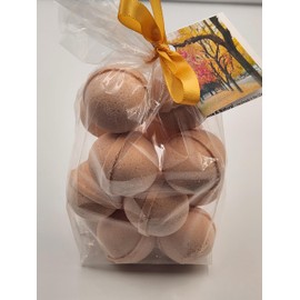 Spa Pure Pumpkin Spice Bath Bombs - USA Made with Shea Butter, Ultra-Moisturizing, Great for Dry Skin (14 Count) Pack of 1