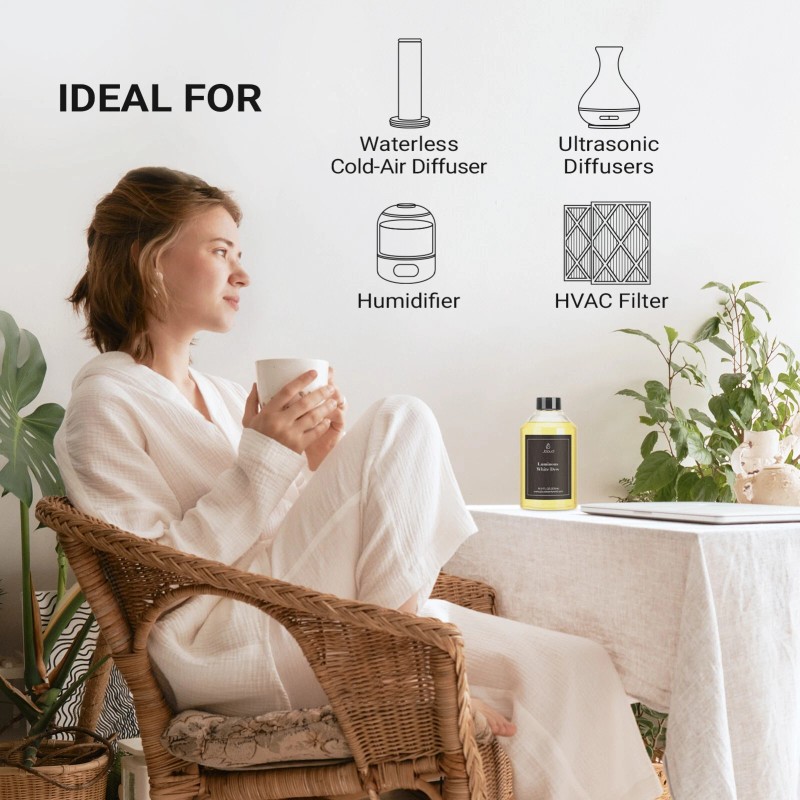 JCLOUD Hotel Diffuser Oil 16.9 Fl Oz (500mL) - Inspired