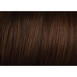 Fringe Top of Head 16" Length Topper Color R10 Chestnut - Hairdo Monofilament Base 5 Clips Natural Hair Bang Coverage Volume Tru2Life 100% Heat Friendly Synthetic Hairpiece Thinning