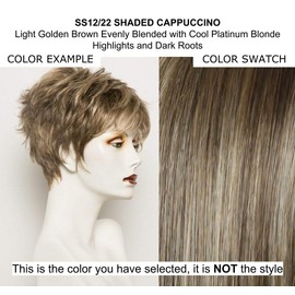 Bundle - 2 Items: Sonata Hairpiece by Raquel Welch (item#1), Christy's Wigs Q & A Booklet (item#2) - Color: SS12/22