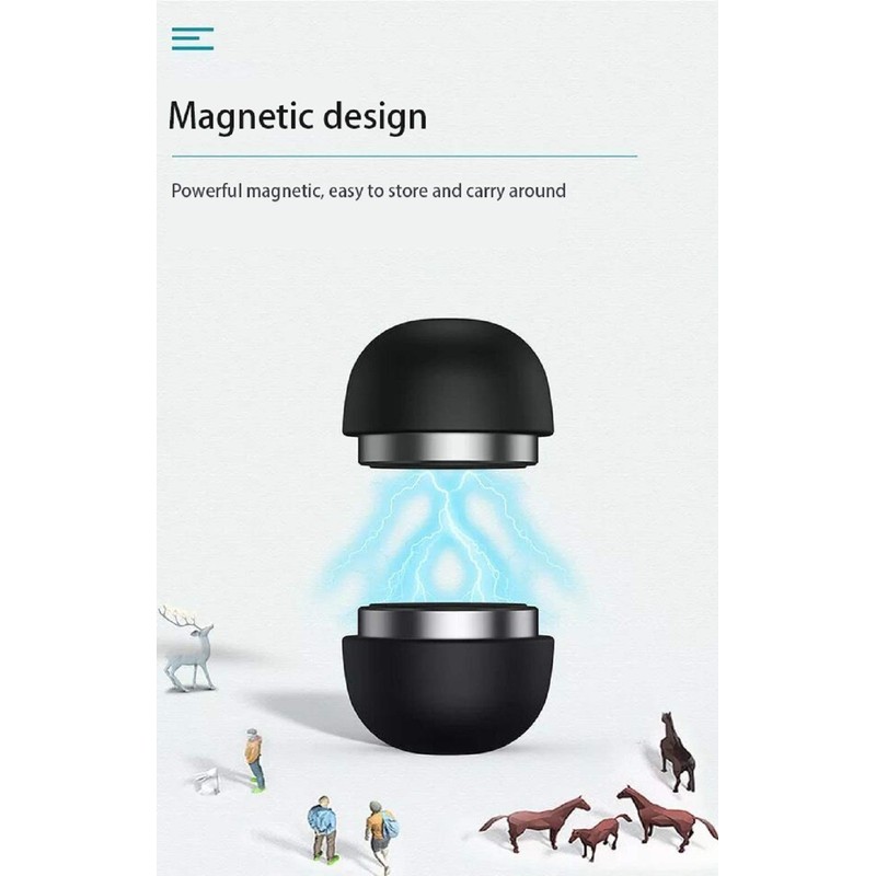 Ergonomic Laptop Cooling Pad - Portable Magnetic Cooler Stand for