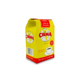 Cafe Crema Ground Puerto Rican Coffee, 14 Ounce Bag (1 Bag)
