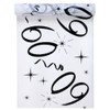 5192 Santex Birthday Table Runner, White