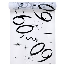 5192 Santex Birthday Table Runner, White