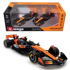Artbox /Brago F1 Racing 2P Set McLaren MCL39 #4 + #81 Lando Oscar / /브라고 F1 레이싱 2P 세트 맥라렌 MCL39 4번+81번 란도 오스카