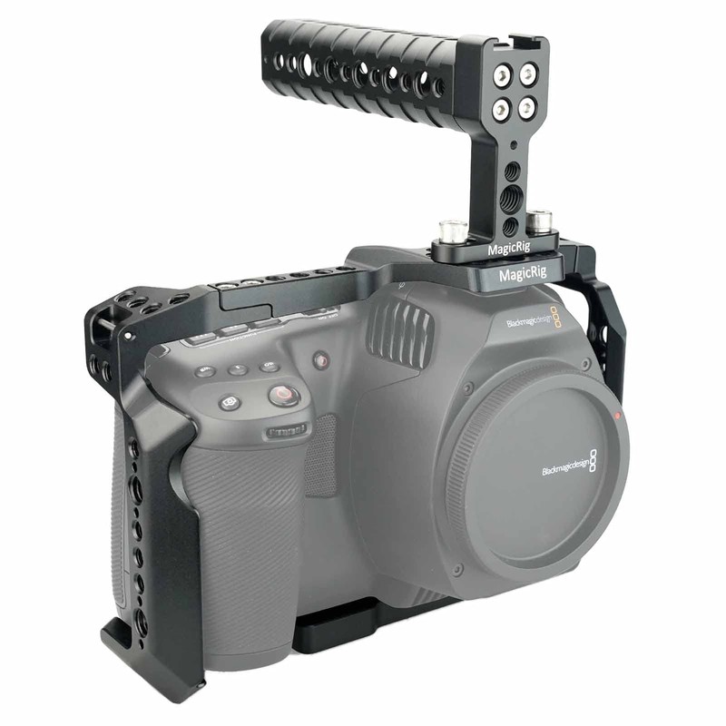 MAGICRIG BMPCC 6K Pro Cage with Top Handle Only for