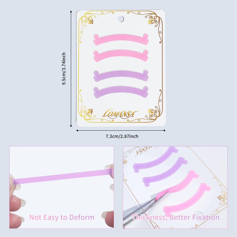 Lomansa Lash Lift Ribbon, Lash Lift Tool, Prevent Eyelashes from