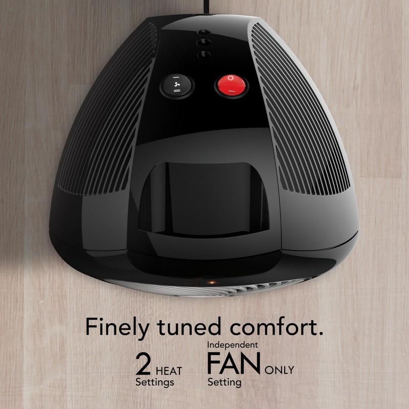 Vornado VH202 (2025) Personal Space Heater, Advanced Safety Features, 2