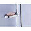 Inchant Shower Rail Clip-on Bathroom Soap Holder Soap Dish, ABS