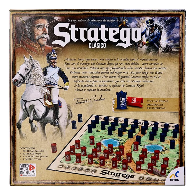 Novelty Juego De Mesa Stratego Clasico