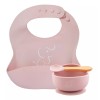 Papu Baby Set Papubaby De Babero, Bowl Y Cuchara De