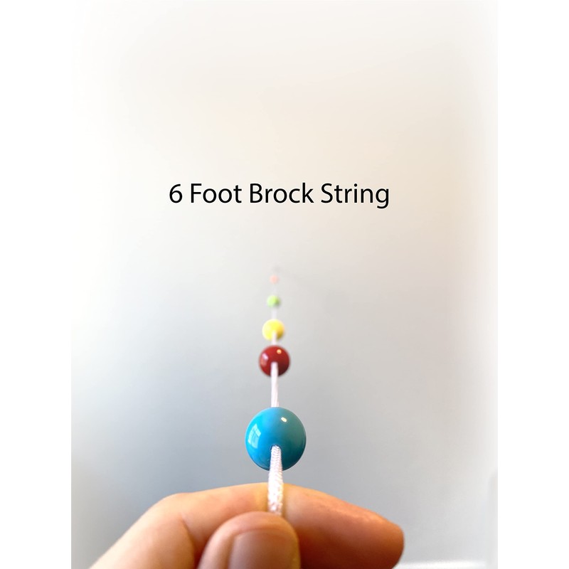 Brock String, Vision Convergence Insufficiency Training Tool for Eye Muscle