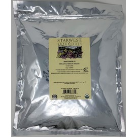 Starwest Botanicals Organic Mistletoe Herb Cut & Sifted, 1 Pound