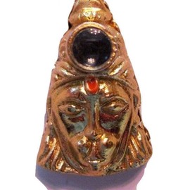 Hanuman Chalisa Yantra Kavach Pendant | Panchdhatu with Golden Finish | Approx. 1.25 Inches