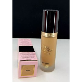 Too Faced Born this Way 24 Hour Oil Free Longwear Foundation SAND  1 oz RARE