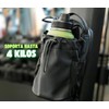 Strinologym Bolsa magnetica gym, con porta termo, resiste hasta 4