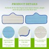 Reusable Microfiber Steam Mop Pads for Effective Cleaning