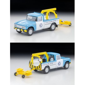 TOMYTEC 336488 Tomica Limited Vintage 1/64 LV-188d Toyota Stout Tow Truck, JAF Finished Product