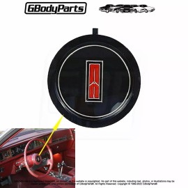 Gbodyparts 82-85 Cutlass Sport Steering Wheel Horn Cap Emblem Insert Medallion GM # 9767374