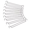Pant Hangers for Rolling Pants Trolley 30 PCS, Bronze (Only