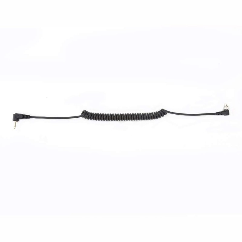 2.5mm to Male Flash PC Sync Cable, Extendable Flash Sync