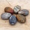 Lebensquelle Plus Ocean Jasper Drop Pendant | Drilled Tumbled Stone