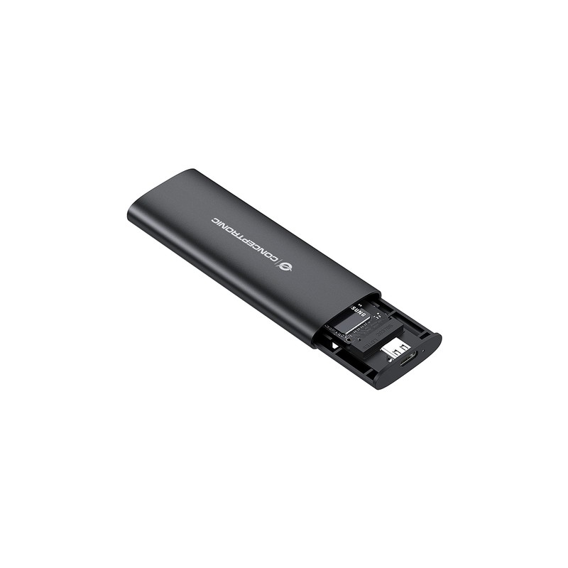 CONCEPTRONIC DANTE04B M.2 SATA/NVMe SSD Enclosure USB-C 3.2 Gen 2