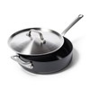 GreenPan Craft Noire 4.5QT Saute Pan with Lid and Helper