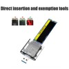 Transparent TYPEC Gen1 SSD Enclosure M.2 NGFF State Hard Drive