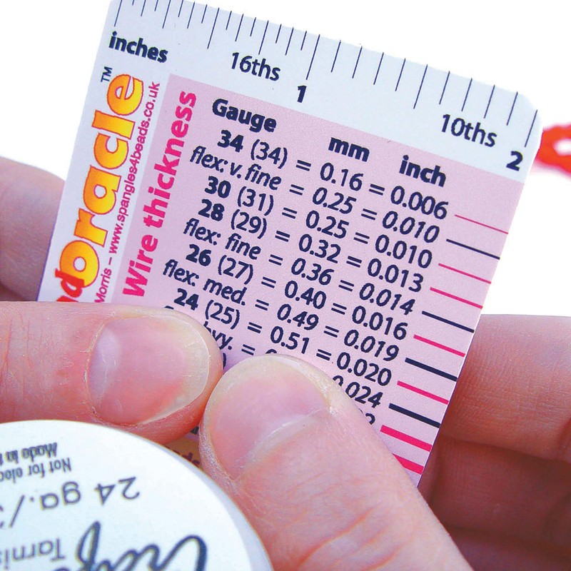 The Beadsmith Bead Oracle – Beader’s Reference Card – Wallet