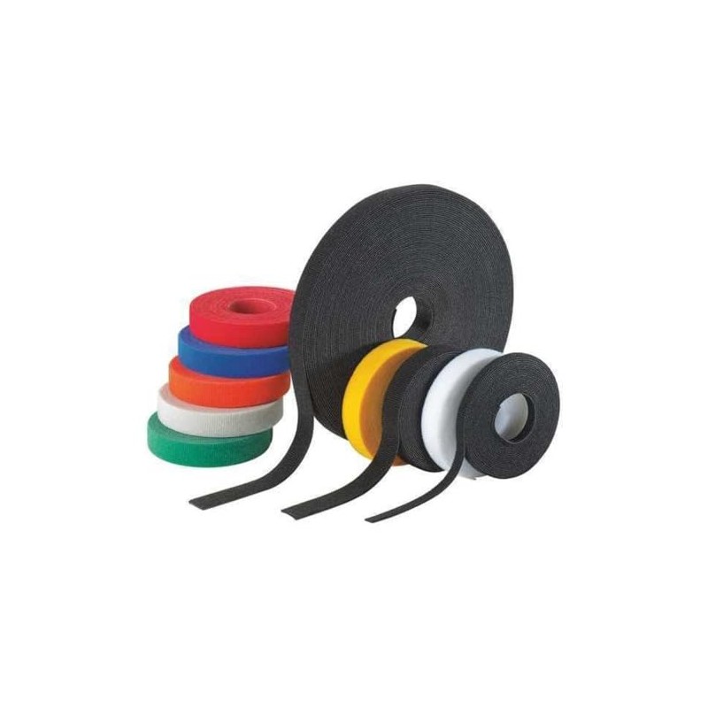 Brida de cable miniatura con gancho y bucle 15 pies