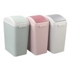 Kekow Bote de basura de plástico pequeño de 4.5 galones,