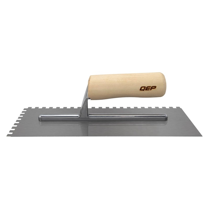 QEP 1/4" x 1/4" x 1/4" Square Notch Carbon Steel