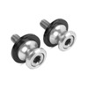Swing Arm Spool, 2PCS 6/8/10mm Motorcycle CNC Rear Stand Swing