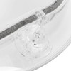 Cat Door for Interior Exterior Doors Transparent 4 Way Locks