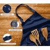 Utopia Kitchen 10 Pack Bib Apron, Unisex Adjustable Aprons with