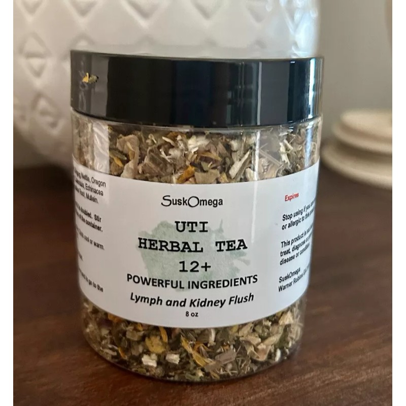 Suskomega UTI and Cystitis Herbal Tea SuskOmega 8 oz