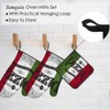 Samgula Pizza Oven Mitts and Pot Holders Sets Italy Sign