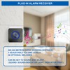 Solar Doorbell Infrared Wireless Motion Sensor Alarm Door Bell for