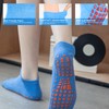 SHENGRUI 4 Pairs Pilates Yoga Grip Socks Non Slip Pilates