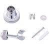 HIMREYLD Shower Head Holder Bracket Copper, Chrome Plated 360 Degrees