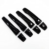 erushautoparts Black Door Handle Covers Compatible with 300C+Journey