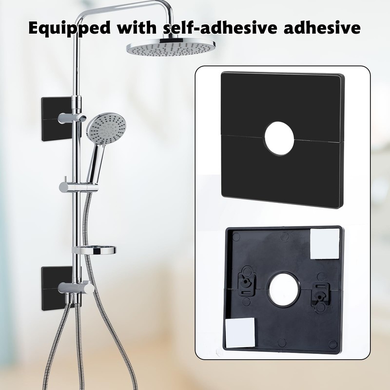 PEOVLVN 2 Pcs Plumbing Cover Plates, Square Shower Arm Flange