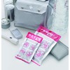hitohira Emergency Wet Towel, Pack of 12, 100% Cotton, Shelf