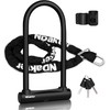 NDakter Motorcycle Locks Anti Theft, Heavy Duty Bike U Lock