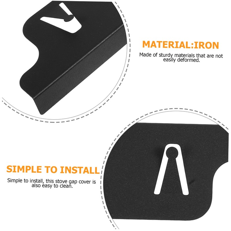 CIYODO Heat Resistant Kitchen Stove Filler 4 Pcs Stove Side