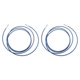 AUTOKAY Stainless Rear Flexible Brake Lines Replacement Kit Fits for Honda Civic EK 1996-2000