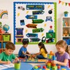 Video Game Theme Bulletin Board Set Directional Signs Level up